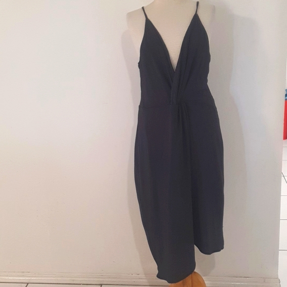 Tussah Size 18 Dark Grey Evening Dress - Picture 2 of 10